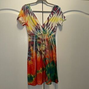 TIKI PALM Tie Dye Dress